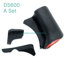 New Body Rubber for Nikon D5500 D5600 Front Grip Hand Thumb Left Side Shell Cover Leather +Tape Spare Part