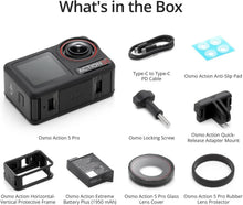 DJI Osmo Action 5 Pro Camera Open Box 1/1.3" Sensor 4K/120fps Video Subject Tracking 12h Extended Battery Life with 3 Batteries 1.5m Rod Battery Case