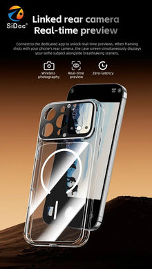 New Intelligent Screen Camera with Real-Time Photo Viewing, Recording, Gaming, Mobile Protective Case App Online