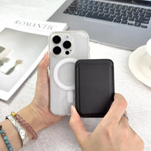 Universal Magnetic Leather Wallet Card Holder Strong Grip Card Pocket for iPhone MagSafe Samsung Xiaomi OPPO Motorola Google