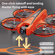 Dron Lenovo YL05 con doble cámara HD 8K, evasión inteligente de obstáculos, control remoto con pantalla, motor sin escobillas y GPS