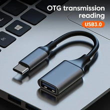 USB C OTG Adapter, Type C Male to USB3.0 Female Converter USB to Type C Adapter with Functionality for Smartphones and Tablets