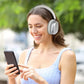 Kyckd Bluetooth Hybrid Active Noise Cancelling Headphones, Built-in Mic, 65H Playtime, App Control, Hi-Res Audio for Airpod Max