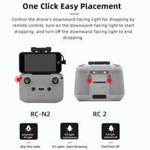 BRDRC Airdrop System for DJI Mini 4 Pro Drone Remote Thrower Casting Fish Bait/Giving Gifts/Emergency Rescue Drone Accessories
