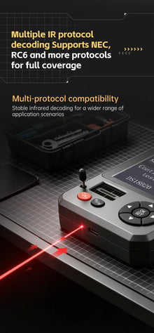 ALIENTEK MT1 Transistor Tester LCR ESR Meter Diode Triode Capacitance Resistance Meter IR Multifunction Tester Multimeter