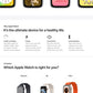 100% Original Apple Watch SE (2nd Gen) 40mm / 44mm Aluminum Case with Sport Band iOS SmartWatch