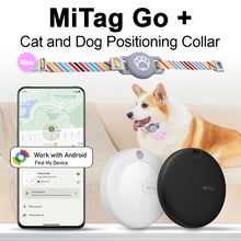 MiLi MiTag Smart Location Tag With Pet Collar Works With Apple Find My & Google Find Hub Dual System Bluetooth GPS Tracker