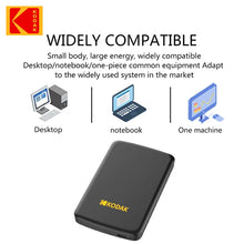 Original KODAK P150 2.5" Portable External Hard Drive 1TB/500GB USB 3.0 Fast Transmission for PC Laptop Smartphone Storage