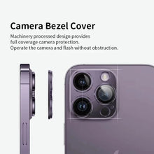 Metal Camera Lens Protector for Apple iPhone 17 16 15 14 13 12 11 Pro Max 15 Plus Mini Air Tempered Glass Protector Armor Cover