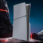 ABS Hard Case Replacement Faceplate Anti-Scratch Side Plate Shell Dustproof Shockproof for PS5 Slim Disc/Digital Edition Console