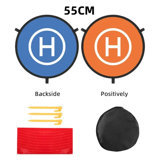 RF06 Drone Quadcopters Accessories Universal 55cm 75cm Foldable Landing Pad RC Dron Mat Quadcopter Parking Apron Pad