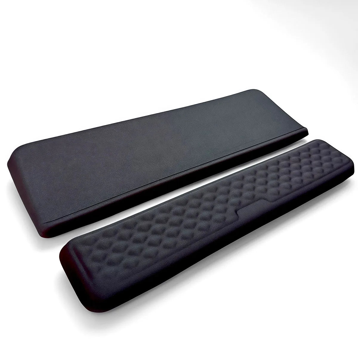 Reposamuñecas para teclado, soporte ergonómico de espuma viscoelástica para escribir y jugar, almohadilla inclinada para teclado, accesorios de escritorio estéticos