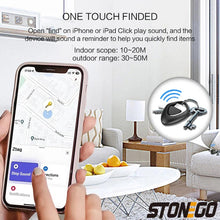 Portable GPS Tracker Waterproof Mini Smart Bluetooth 5.0 Tracker for Kids Pet Car Key Anti Lost Real Time Location Tracking Device Rechargeable IP67 Lightweight Slim with APP Compatible with iOS Android