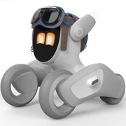 Perro robot con IA inteligente, mascota electrónica, compañero robot interactivo para entretenimiento en el hogar
