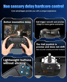 Wireless Gamepad Gyro Sensor Hall Joystick and Effect Trigger Built-in Speaker for PS5 ps4 Wired Controller Gamer Wireless Game