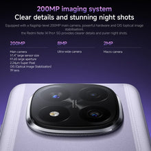 Original Xiaomi Redmi Note 14 Pro+ Smartphone 6.67'' 50MP Camera 90W CPU Snapdragon7S Gen3 6200mAh Battery Android 5G Smartphone