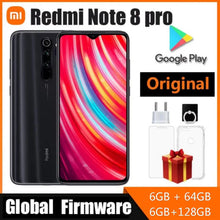 4G Smartphone Xiaomi Redmi Note 8 Pro 6GB 64GB/128GB NFC Android Cell Phones Mobil Phone Dual SIM Cellphone Global ROM