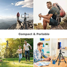 Phone Tripod Stand with Bluetooth Remote Aluminum Universal Camera Gopro Phone Photography Holder Recording Mobile Live Tripod