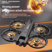 Dron Lenovo YL05 con doble cámara HD 8K, evasión inteligente de obstáculos, control remoto con pantalla, motor sin escobillas y GPS