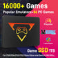 Playzone 1TB SSD&Game Consoles For PS5/PS4/PS3/Xbox/Xbox one/Switch With 16000 Emulator Games+86 PC Games Plug&Play For WIN PC
