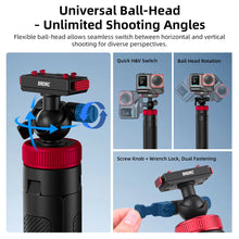 BRDRC Tripod for Insta360 Ace Pro 2 X6 X5 Camera Stand Selfie Stick Quick-release Adapter Tripod Adjustable Ball Head Base