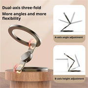 MagSafe Ring Phone Stand Holder Kickstand Compatible with MagSafe Magnets Accessories for iPhone 17 16 15 14 13 Pro Max Air Plus