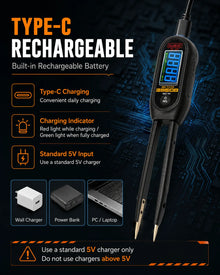LCR SMD Mini Tester Smart Tweezer Resistance Capacitance Continuity Diode  Auto Test Measurement Multimeter Tools ZL23