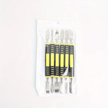 6pcs Electronic Repair Tool Set, Metal Dual-Head Pry Bars for Tablets, Laptops, Phones, Electronic Devices, No Electricity