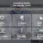 【Ships from US】Ulefone RugKing 4G Rugged Phone Android 15 Up to 16GB+256GB Waterproof Smartphone 9600mAh NFC Global Version