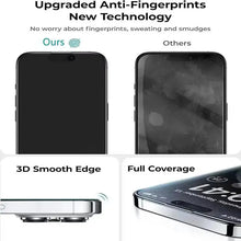 3Pcs Oleophobic Coating Dust Free Easy Installation Matte Screen Protector For iPhone 16 14 13 12 11 15 17Pro Max Air mini Glass