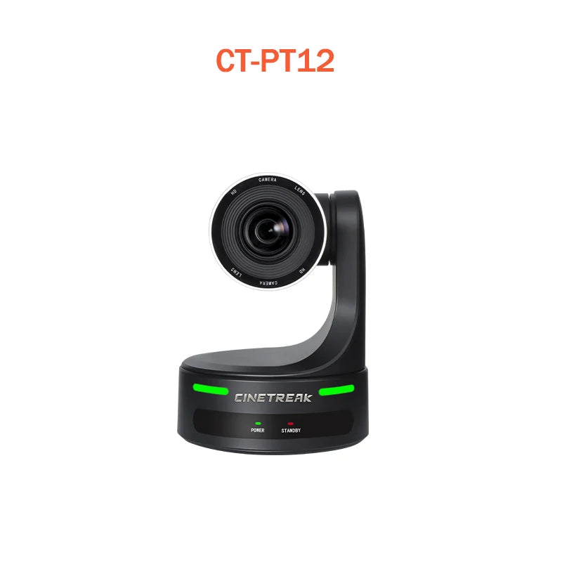 Cinetreak CT-PT20/CT-PT12/CT-PT20 NDI/CT-PT12 NDI 12/20x Optical Zoom HDMI&SDI AI Livestream PTZ Camera for Education Conference