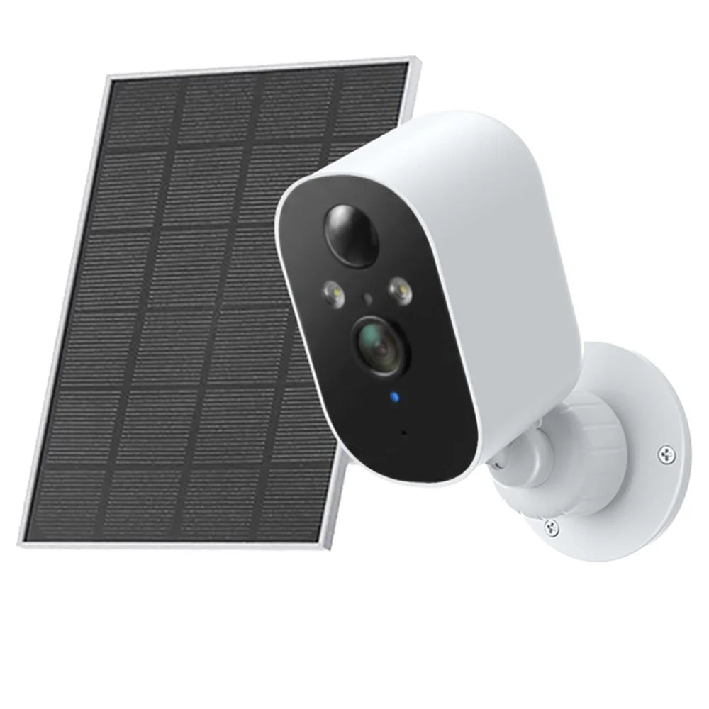 XVIM Outdoor Wireless WIFI Camera 1080P Wireless Home Security Solar Battery Powered Camera Floodlight Night Vision Local Alarm