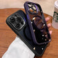 Luxury Matte Transparent Magsafe Stand for iPhone 17/16/15/14/13/12 Pro Max Plus/11 Phone Case with Magnetic Case