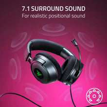 Razer KRAKEN V4X wired gaming headphones with earphones 7.1 surround sound RGB lighting effects Type C and Type A Razer ™  Hyper