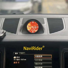 New Upgrade LCD Car Stopwatch For Porsche macan 2014-2021 Interior Dashboard Central Clock Compass Time Electronic Meter