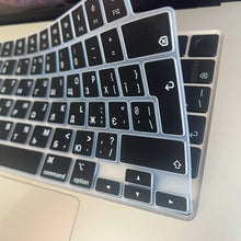 Ukraine Layout Silicone Keyboard Film for MacBook Air/Pro M1 M2 M3 M4 M5 Model A3113 A3240 A2918 A2992 A3112 A3185 A3401 A3186