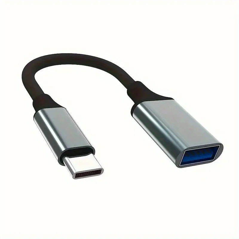 Adaptador USB C OTG, conversor de USB tipo C macho a USB 3.0 hembra, adaptador de USB a tipo C con funcionalidad para teléfonos inteligentes y tabletas