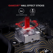 Mando con cable GameSir Kaleid Flux para consolas Xbox Series X, Xbox Series S y Xbox One con joystick de efecto Hall