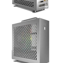 A24-V5 V2.0 5.24L Mini ITX Case 6061 Aluminum SFF PC Chassis for Low Profile GPU FLEX 1U PSU 220mm Graphics Card
