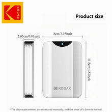 Kodak Portable Hard Drive P232 1TB 2TB USB 3.2 PHDD Up to 100M/s 2.5" External HDD Perfect for PS4 PS5 Xbox Mac PC