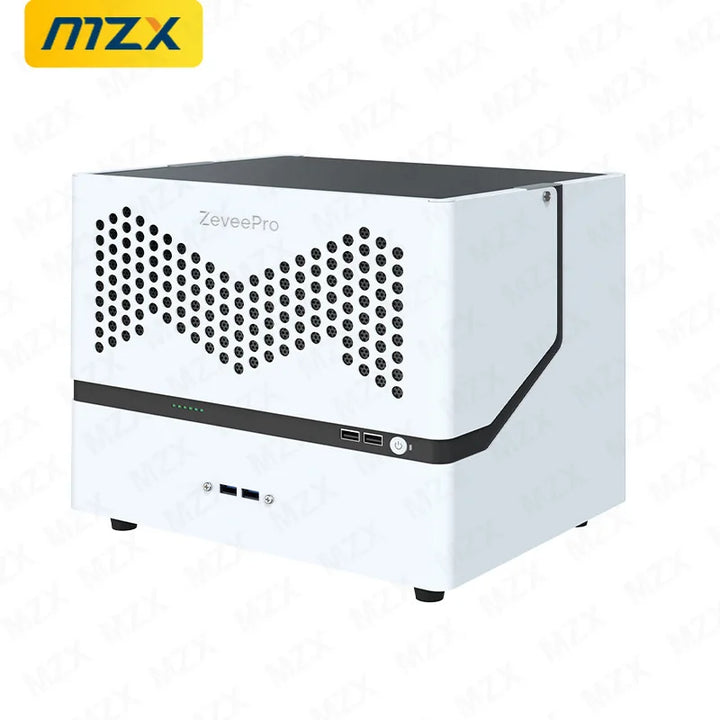 I6C 6-Bay NAS Chassis Mini ITX Computer Case Box with SATA Hot Swap Backplane Dual 120mm Fans FLEX 1U PSU Support PC Accessories