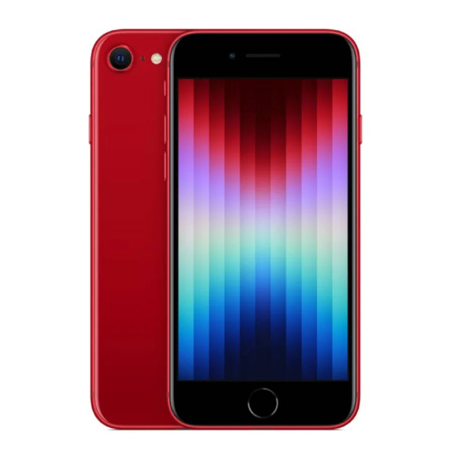 Apple iPhone SE 2022 Desbloqueado 64/128GB ROM IOS Chip A15 Bionic 4G LTE Pantalla original de 4.7" Cámara de 12MP Huella dactilar Celular SE3