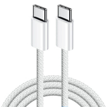 Type C to Type C Fast Charging PD 60W 1m 2m Mobile Phone Date Cable For Iphone15 16 17 Samsung Huawei USB C to C  Charger Cable