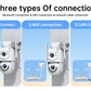 Lenovo Outdoor Security Camera 4K HD IP Camera  with Dual Lens PTZ Color Night Vision CCTV Video Surveillance Protection