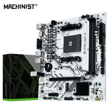 MACHINIST B450 AM4 Motherboard AMD CPU Processor Dual-channel DDR4 Memory Mainboard M.2 NVME (Supports Ryzen 5500 5600 5600G CPU)