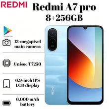 2026 New Stock Redmi A7 Pro Global 4G Unlocked Phone 6.71 Inch 90Hz HD Display Long Last Battery Dual SIM Mobile Phone