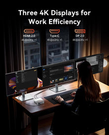 ACEMAGIC Mini Computer AMD Ryzen 7 7735HS 24GB LPDDR5RAM 512GB PCIe SSD Mini PC Support Radeon 680M Graphics Triple 4K WiFi 6 BT