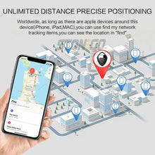 Portable GPS Tracker Waterproof Mini Smart Bluetooth 5.0 Tracker for Kids Pet Car Key Anti Lost Real Time Location Tracking Device Rechargeable IP67 Lightweight Slim with APP Compatible with iOS Android