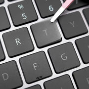 Pegatinas translúcidas de color gris para teclado de MacBook, pegatinas protectoras translúcidas, compatibles con MacBook Air/Pro de 13 a 16 pulgadas