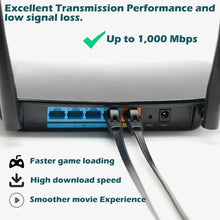 MIZIQIER 5-Pack Cat6 Ethernet Cable,10Gbps Flat Internet Network Cable for Cat5e Cat5 Computer LAN Cable with Snagless RJ45